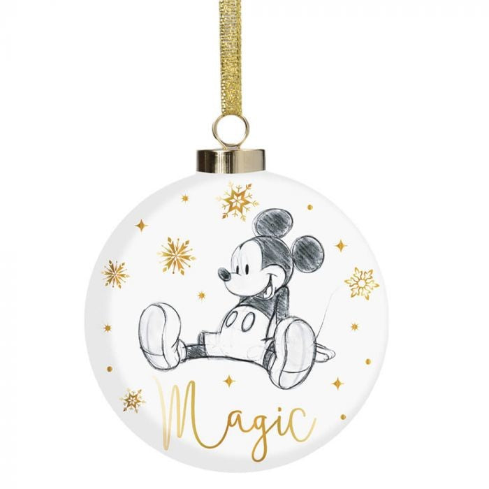 MAGIC DISNEY COLLECTIBLE MICKEY MOUSE BAUBLE Large Ceramic