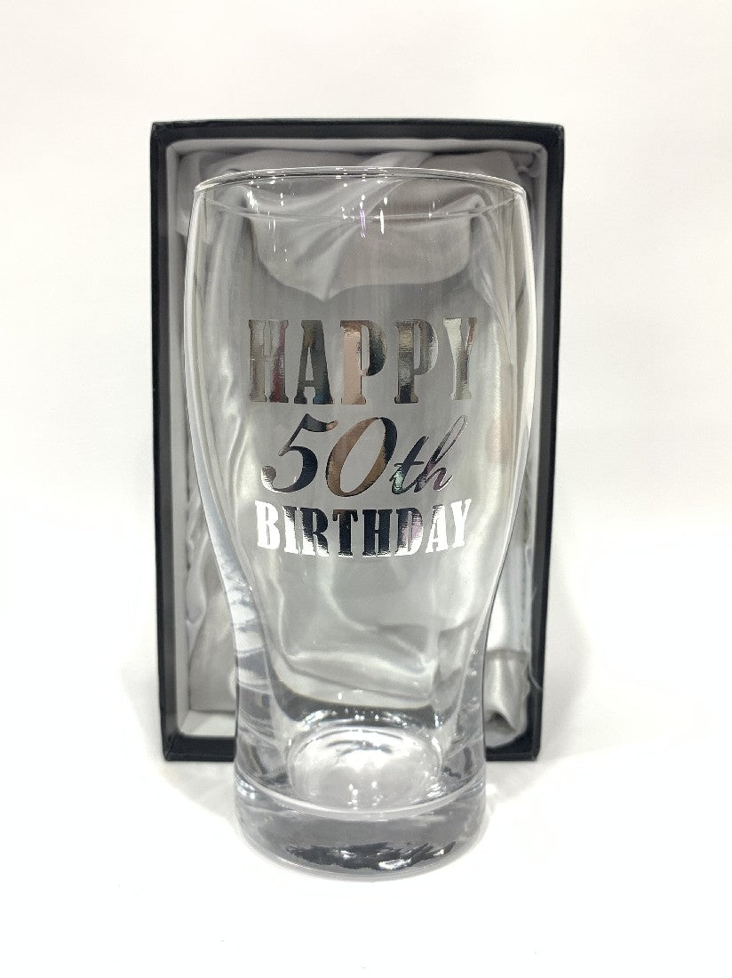 BEER GLASS 50TH