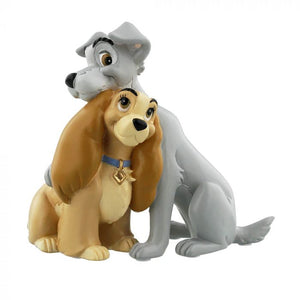 LADY AND THE TRAMP FIGURINE YOU & ME 10cm